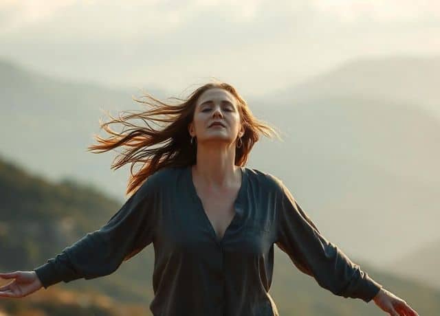 Girl Enjoying her Personal Freedom