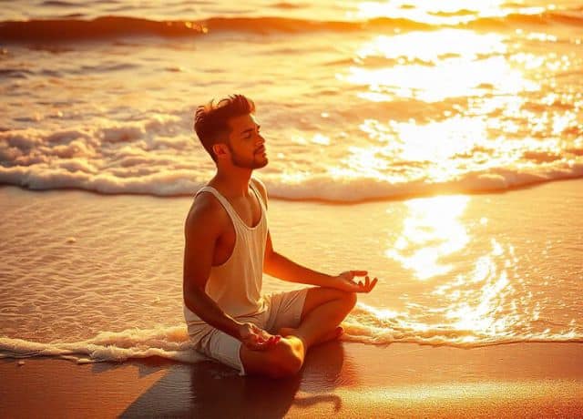 person that shows the Power to Transform Your Life by meditation